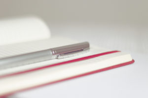 Physical notepads pro con lists help make decisions