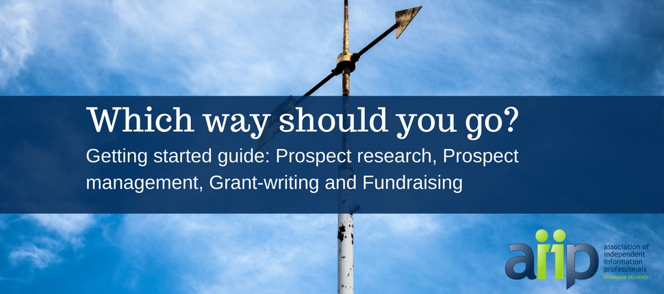 Getting started with prospect research